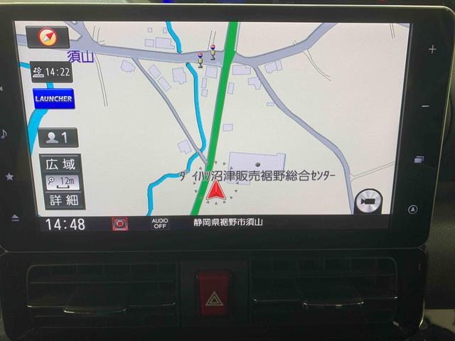 タントカスタムＲＳ　ナビ　保証付きドラレコ　ＥＴＣ　バックカメラ（静岡県）の中古車