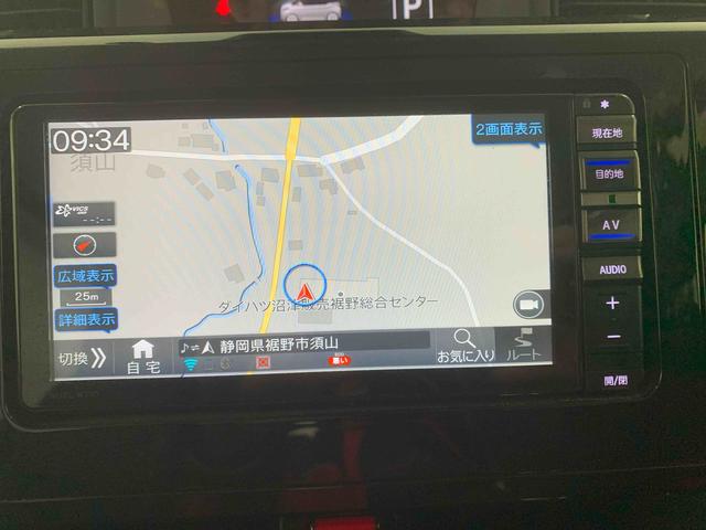 トールカスタムＧ　ナビ　保証付きドラレコ　バックカメラ（静岡県）の中古車