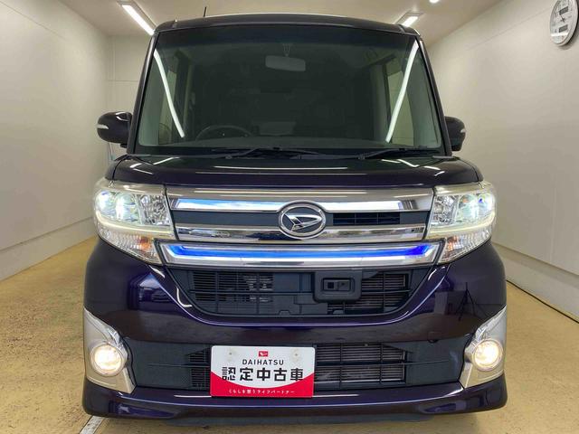 タントカスタムＲＳ　トップエディションＳＡ　タイヤ新品まごころ保証１年付き　記録簿　取扱説明書　ナビ　バックカメラ　衝突被害軽減システム　スマートキー　アルミホイール　ターボ　ワンオーナー　エアバッグ　エアコン　パワーステアリング　パワーウィンドウ（静岡県）の中古車