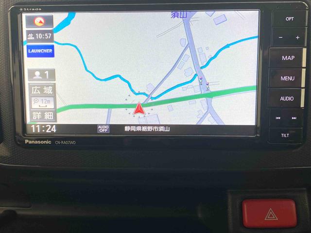 ミライースＬ　ＳＡIII　ナビまごころ保証１年付き　記録簿　取扱説明書　ＥＴＣ　バックカメラ　衝突被害軽減システム　キーレスエントリー　オートマチックハイビーム　レーンアシスト　エアバッグ　エアコン　パワーステアリング　ＡＢＳ（静岡県）の中古車