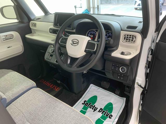 ムーヴキャンバスストライプスＧまごころ保証１年付き　記録簿　取扱説明書　オートマチックハイビーム　衝突被害軽減システム　スマートキー　レーンアシスト　禁煙車　ワンオーナー　エアバッグ　エアコン　パワーステアリング　パワーウィンドウ（静岡県）の中古車