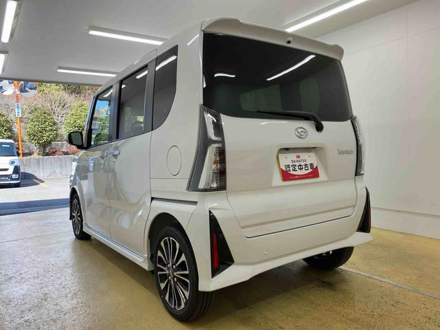 タントカスタムＲＳまごころ保証１年付き　記録簿　取扱説明書　オートマチックハイビーム　衝突被害軽減システム　スマートキー　アルミホイール　ターボ　レーンアシスト　禁煙車　ワンオーナー　エアバッグ　エアコン　ＡＢＳ（静岡県）の中古車