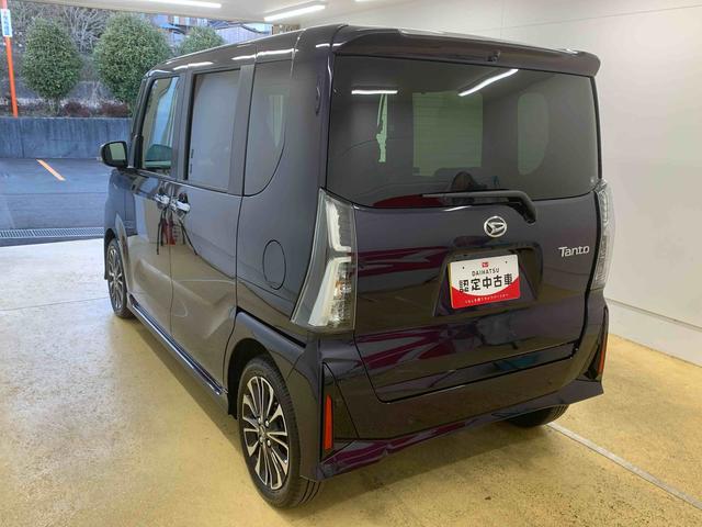 タントカスタムＲＳまごころ保証１年付き　記録簿　取扱説明書　オートマチックハイビーム　衝突被害軽減システム　スマートキー　アルミホイール　ターボ　レーンアシスト　禁煙車　ワンオーナー　エアバッグ　エアコン　ＡＢＳ（静岡県）の中古車