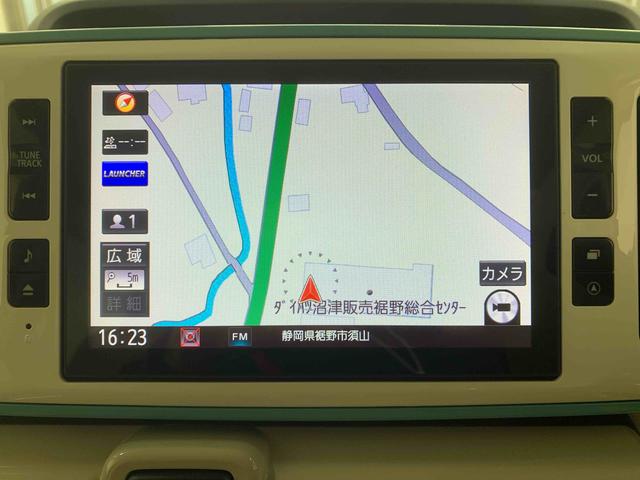 ムーヴキャンバスＧメイクアップＶＳ　ＳＡIII　タイヤ新品まごころ保証１年付き　記録簿　取扱説明書　ナビ　ドラレコ　ＥＴＣ　バックカメラ　衝突被害軽減システム　スマートキー　オートマチックハイビーム　レーンアシスト　ワンオーナー　エアバッグ　エアコン　ＡＢＳ（静岡県）の中古車