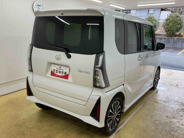 タントカスタムＲＳ　ディスプレイオーディオまごころ保証１年付き　記録簿　取扱説明書　バックカメラ　オートマチックハイビーム　衝突被害軽減システム　スマートキー　アルミホイール　ターボ　レーンアシスト　禁煙車　ワンオーナー　エアバッグ　エアコン（静岡県）の中古車