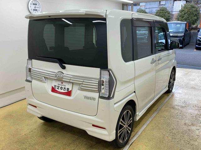 タントカスタムRS トップエディションSAIII ナビ 保証付きまごころ保証1年付き 記録簿 取扱説明書 ETC バックカメラ 衝突被害軽減システム スマートキー オートマチックハイビーム アルミホイール ターボ レーンアシスト ワンオーナー エアバッグ エアコン(静岡県)の中古車