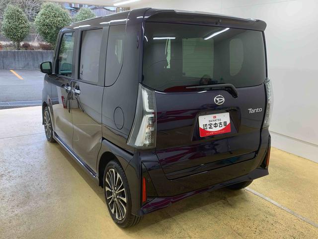 タントカスタムＲＳ　保証付きまごころ保証１年付き　記録簿　取扱説明書　オートマチックハイビーム　衝突被害軽減システム　スマートキー　アルミホイール　ターボ　レーンアシスト　禁煙車　ワンオーナー　エアバッグ　エアコン（静岡県）の中古車