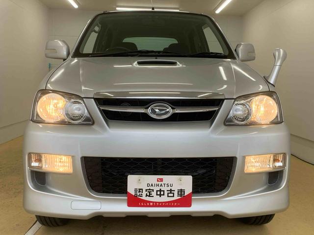 テリオスキッドカスタムX タイヤ新品保証付き 記録簿 取扱説明書 CD MD バッテリー新 4WD キーレスエントリー アルミホイール ターボ MD ワンオーナー エアバッグ エアコン パワーステアリング パワーウィンドウ ABS(静岡県)の中古車