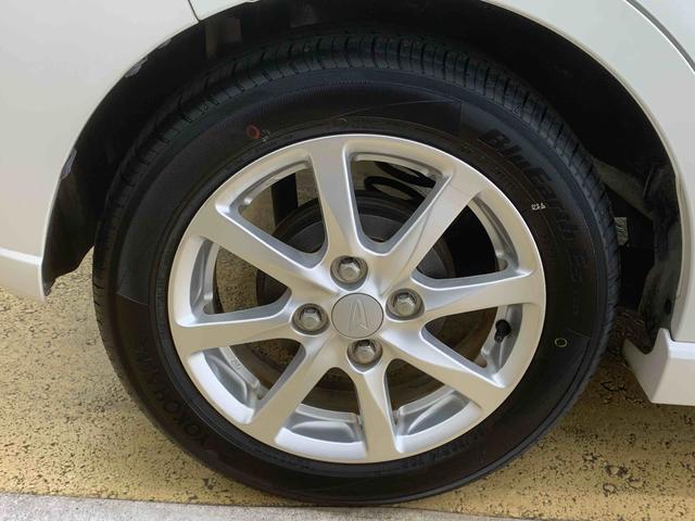 ムーヴカスタム X タイヤ新品保証付き 記録簿 取扱説明書 ナビ ETC 右リアドアエクボ有り スマートキー アルミホイール ワンオーナー エアバッグ エアコン パワーステアリング パワーウィンドウ ABS(静岡県)の中古車