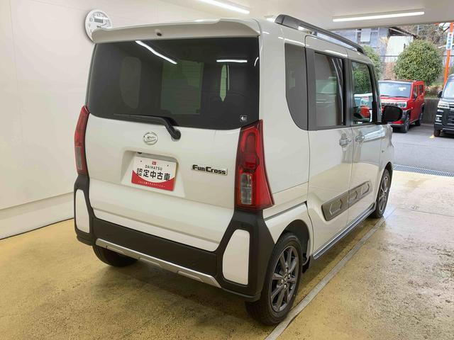 タントファンクロスまごころ保証1年付き 記録簿 取扱説明書 衝突被害軽減システム スマートキー オートマチックハイビーム アルミホイール レーンアシスト 禁煙車 ワンオーナー エアバッグ エアコン パワーステアリング(静岡県)の中古車