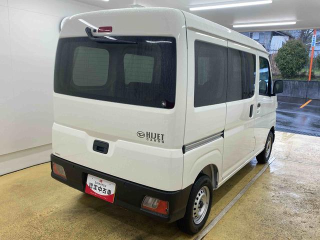 ハイゼットカーゴＤＸまごころ保証１年付き　記録簿　取扱説明書　ＣＶＴ　禁煙車　ワンオーナー　エアバッグ　エアコン　パワーステアリング　パワーウィンドウ　ＡＢＳ（静岡県）の中古車