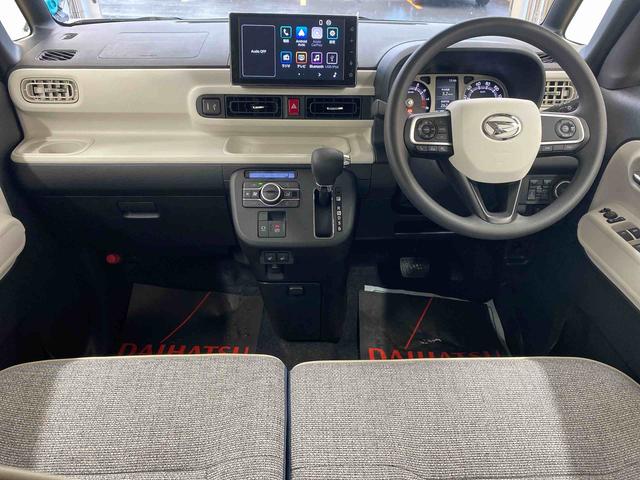 ムーヴキャンバスストライプスＧターボ　電動格納ミラー　バックカメラ　保証付きまごころ保証１年付き　ＨＤＰ　記録簿　取扱説明書　オートマチックハイビーム　衝突被害軽減システム　スマートキー　ターボ　レーンアシスト　禁煙車　ワンオーナー　エアバッグ　エアコン　パワーステアリング（静岡県）の中古車