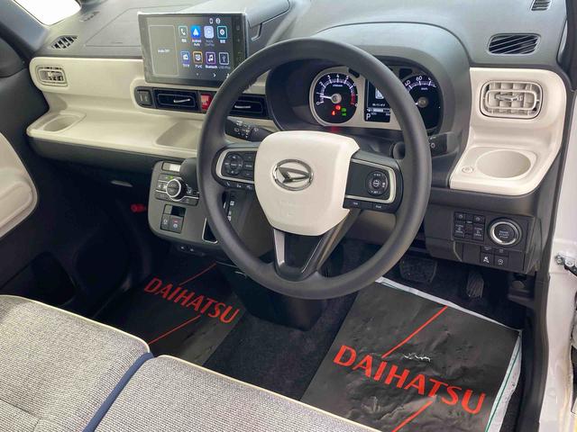 ムーヴキャンバスストライプスＧターボ　電動格納ミラー　バックカメラ　保証付きまごころ保証１年付き　ＨＤＰ　記録簿　取扱説明書　オートマチックハイビーム　衝突被害軽減システム　スマートキー　ターボ　レーンアシスト　禁煙車　ワンオーナー　エアバッグ　エアコン　パワーステアリング（静岡県）の中古車