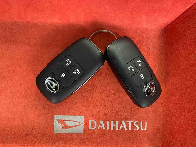 ムーヴキャンバスストライプスＧターボ　電動格納ミラー　バックカメラ　保証付きまごころ保証１年付き　ＨＤＰ　記録簿　取扱説明書　オートマチックハイビーム　衝突被害軽減システム　スマートキー　ターボ　レーンアシスト　禁煙車　ワンオーナー　エアバッグ　エアコン　パワーステアリング（静岡県）の中古車