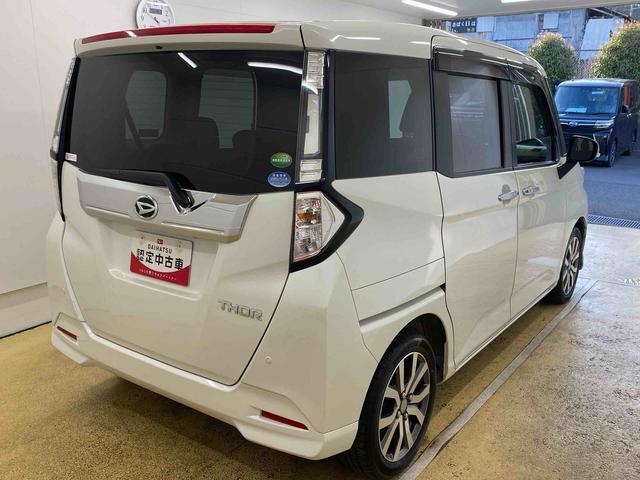 トールカスタムＧ　ターボ　ＳＡIII　社外ナビまごころ保証１年付き　記録簿　取扱説明書　衝突被害軽減システム　スマートキー　オートマチックハイビーム　アルミホイール　ターボ　レーンアシスト　ワンオーナー　エアバッグ　エアコン　パワーステアリング（静岡県）の中古車