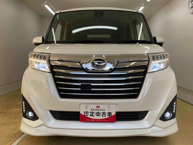 トールカスタムＧ　ターボ　ＳＡIII　社外ナビまごころ保証１年付き　記録簿　取扱説明書　衝突被害軽減システム　スマートキー　オートマチックハイビーム　アルミホイール　ターボ　レーンアシスト　ワンオーナー　エアバッグ　エアコン　パワーステアリング（静岡県）の中古車