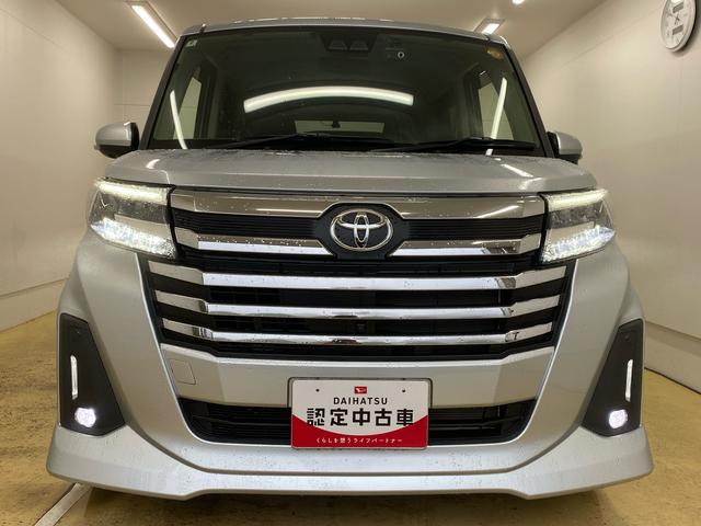 ルーミーカスタムＧ−Ｔ　タイヤ新品　保証付きまごころ保証１年付き　記録簿　取扱説明書　ナビ　ドラレコ　ＥＴＣ　バックカメラ　衝突被害軽減システム　スマートキー　オートマチックハイビーム　アルミホイール　ターボ　レーンアシスト　ワンオーナー（静岡県）の中古車