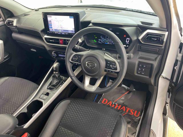 ロッキープレミアムG HEV タイヤ新品 保証付きナビ ドラレコ ETC バックカメラ(静岡県)の中古車