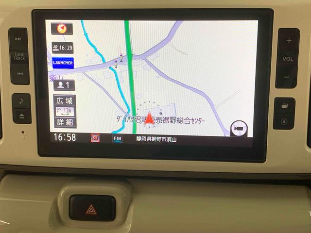 ムーヴキャンバスＧメイクアップ　ＳＡIII　ナビ　保証付きドラレコ　バックカメラ（静岡県）の中古車