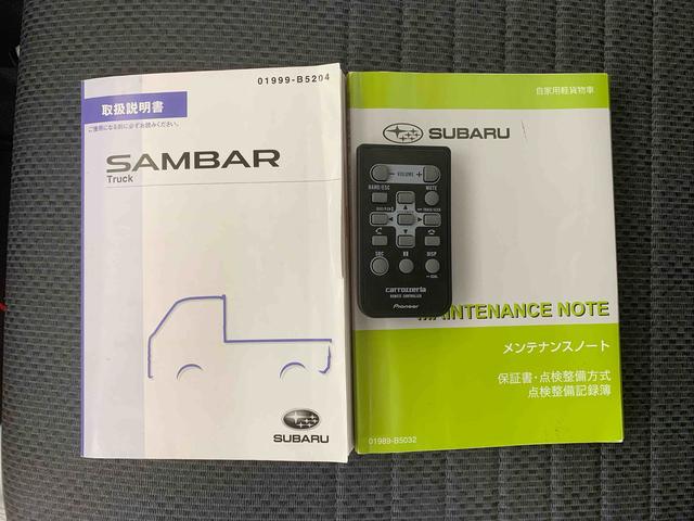 サンバートラックＴＢスマートアシスト　タイヤ新品　ＣＤ　保証付き（静岡県）の中古車