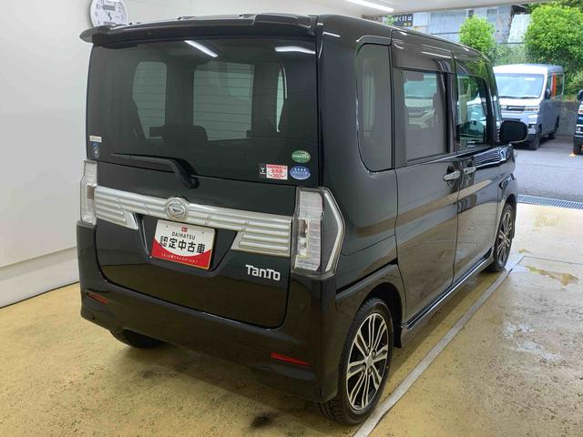 タントカスタムRS トップエディションSAII タイヤ新品 保証付ナビ ドラレコ ETC バックカメラ 塗装痛み有り リア修復有り(静岡県)の中古車