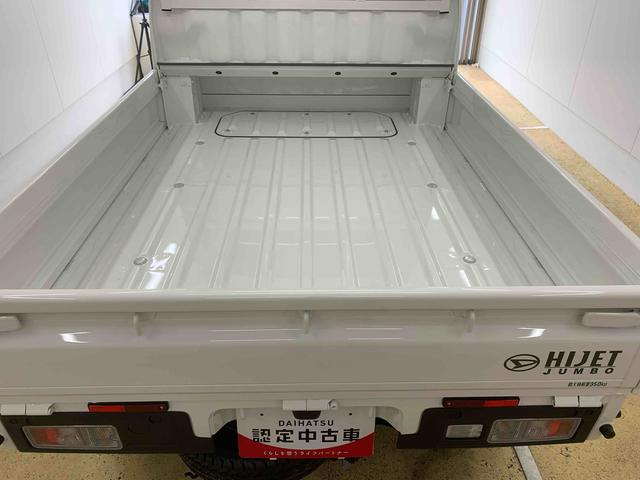 ハイゼットトラックジャンボエクストラ　４ＷＤ　保証付きまごころ保証１年付き　記録簿　取扱説明書　ＣＶＴ　衝突被害軽減システム　オートマチックハイビーム　レーンアシスト　エアバッグ　エアコン　パワーステアリング　パワーウィンドウ　ＡＢＳ（静岡県）の中古車