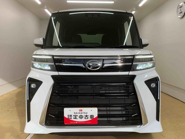 タントカスタムＲＳまごころ保証１年付き　記録簿　取扱説明書　オートマチックハイビーム　衝突被害軽減システム　スマートキー　アルミホイール　ターボ　レーンアシスト　禁煙車　ワンオーナー　エアバッグ　エアコン　ＡＢＳ（静岡県）の中古車