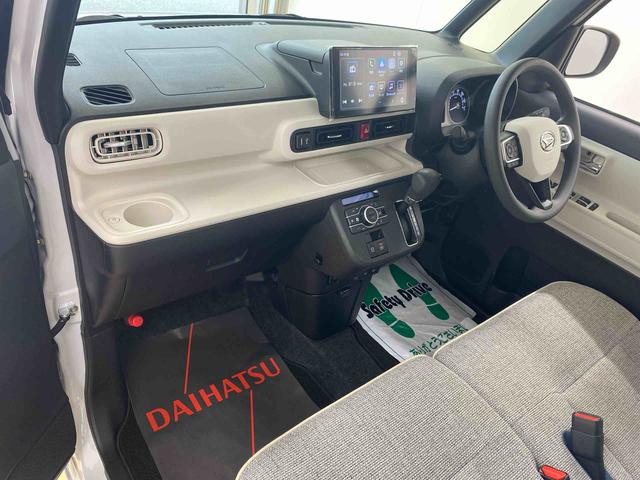 ムーヴキャンバスストライプスGターボ 4WD 元社用車 9インチDAまごころ保証(納車日から1年・走行距離無制限)付き ターボ 両側電動スライドドア LEDヘッドライト LEDフォグランプ シートヒーター クルーズコントロール(静岡県)の中古車