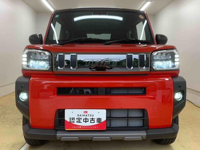 タフトGターボ ダーククロムベンチャー 電動パーキング 保証付きまごころ保証(納車日から1年・走行距離無制限) LEDヘッドライト LEDフォグランプ 電動パーキングブレーキ キーフリー スカイフィールトップ クルーズコントロール シートヒーター バックカメラ(静岡県)の中古車