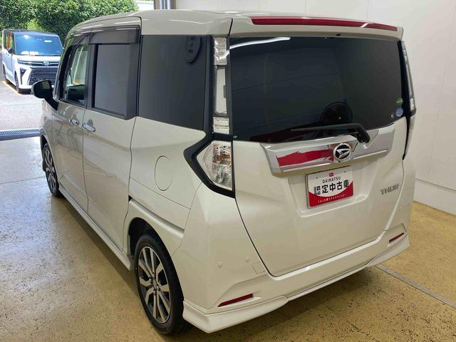 トールカスタムＧ　ターボ　ＳＡIII　タイヤ新品　ナビ　ＥＴＣまごころ保証（納車日から１年・走行距離無制限）付き　９インチ純正ナビ　ＥＴＣ　ドラレコ　パノラマモニター　オートエアコン　アルミホイール　キーフリー　電動格納ドアミラー　両側電動スライドドア（静岡県）の中古車