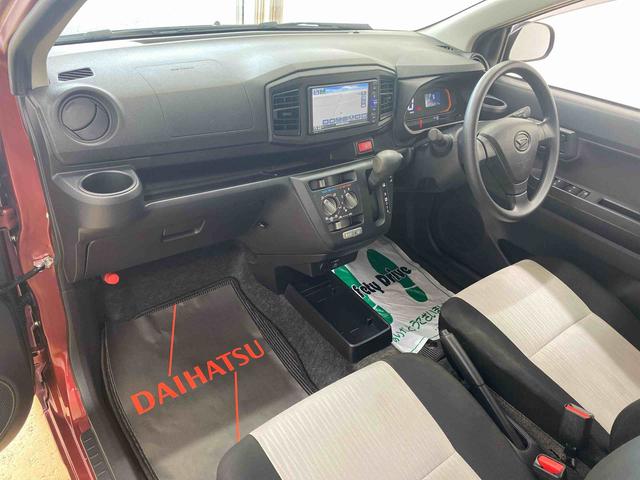 ミライースＬ　ＳＡIII　純正ナビ　バックカメラ　タイヤ新品まごころ保証（納車日から１年・走行距離無制限）付き　純正７インチナビ　バックカメラ　　エアコン　エアバッグ　ＡＢＳ　キーレス　※左側面キズ凹みあり（静岡県）の中古車
