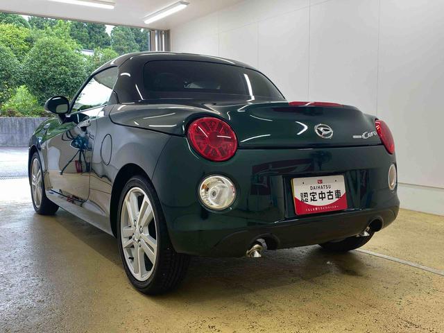 コペンセロ　元当社試乗車　ＣＶＴ　１６インチアルミホイールまごころ保証（納車日から１年・走行距離無制限）付き　元当社試乗車　ＣＶＴ　オートエアコン　ＬＥＤヘッドライト　オーディオレス　ＡＢＳ　エアバッグ　アルミホイール（静岡県）の中古車