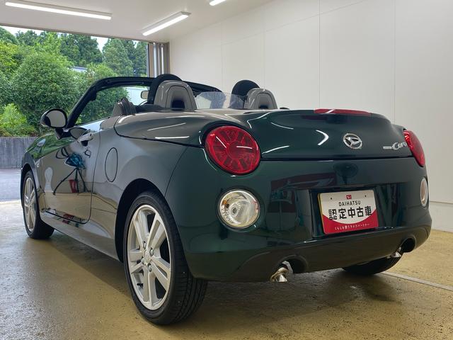 コペンセロ　元当社試乗車　ＣＶＴ　１６インチアルミホイールまごころ保証（納車日から１年・走行距離無制限）付き　元当社試乗車　ＣＶＴ　オートエアコン　ＬＥＤヘッドライト　オーディオレス　ＡＢＳ　エアバッグ　アルミホイール（静岡県）の中古車