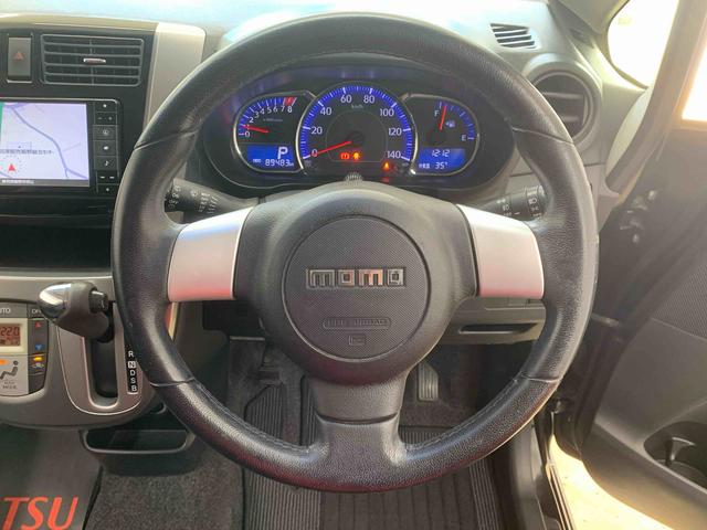 ムーヴカスタム RS タイヤ新品保証付き 記録簿 取扱説明書 ナビ スマートキー アルミホイール ターボ ワンオーナー エアバッグ エアコン パワーステアリング パワーウィンドウ ABS(静岡県)の中古車