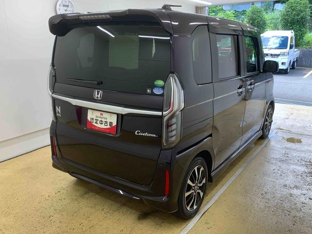 N−BOXカスタムG・Lホンダセンシング タイヤ新品まごころ保証1年付き 記録簿 取扱説明書 ナビ ETC バックカメラ スマートキー アルミホイール エアバッグ エアコン パワーステアリング パワーウィンドウ ABS(静岡県)の中古車