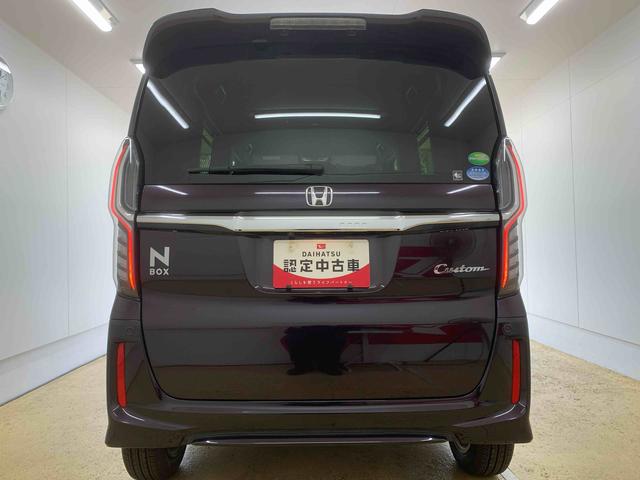 N−BOXカスタムG・Lホンダセンシング タイヤ新品まごころ保証1年付き 記録簿 取扱説明書 ナビ ETC バックカメラ スマートキー アルミホイール エアバッグ エアコン パワーステアリング パワーウィンドウ ABS(静岡県)の中古車