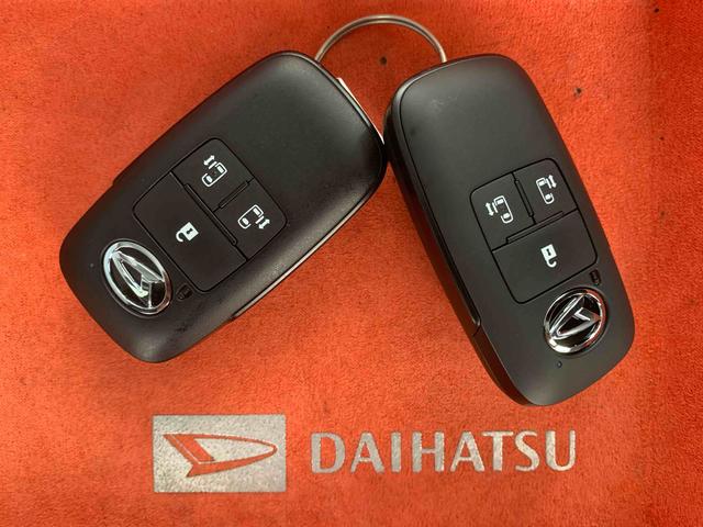 ムーヴキャンバスストライプスＸ　元社用車　ＢｌｕｅｔｏｏｔｈＵＳＢデッキまごころ保証（納車日から１年・走行距離無制限）付き　Ｂｌｕｅｔｏｏｔｈ＆ＵＳＢチューナー付き　オートエアコン　パワステ　パワーウインドウ　両側電動スライドドア　キーフリー　電動格納ドアミラー（静岡県）の中古車