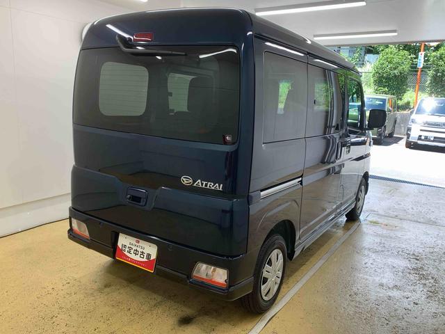 アトレーＲＳ　４ＷＤ　６．８型ディスプレイオーディオ　バックカメラまごころ保証（納車日から１年・走行距離無制限）付き　４ＷＤ　ターボ　６．８インチスマホ連携ディスプレイオーディオ　バックカメラ　クルーズコントロール　両側電動スライドドア　衝突被害軽減ブレーキ（静岡県）の中古車