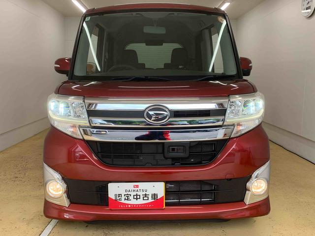 タントカスタムＸ　ＳＡ　純正ナビ　バックカメラ　タイヤ新品納車日から３ヵ月５，０００ｋｍ保証付き　純正７インチナビ　バックカメラ　オートエアコン　エアバッグ　アルミホイール　キーフリー　電動格納ドアミラー　両側電動スライドドア（静岡県）の中古車