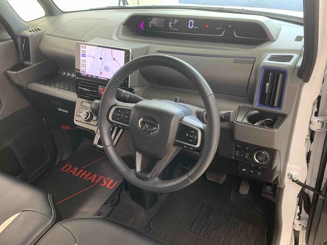 タントカスタムＲＳセレクション　純正９インチナビ　バックカメラまごころ保証（納車日から１年・走行距離無制限）付き　純正９インチナビ　バックカメラ　ＥＴＣ　ドラレコ　キーフリー　オートエアコン　ターボ　シートヒーター　両側電動スライドドア　純正シートカバー（静岡県）の中古車