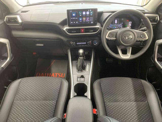 ロッキープレミアムG HEV 元当社社用車 9型ディスプレイまごころ保証(納車日から1年・走行距離無制限)付き 9インチスマホ連携ディスプレイオーディオ ハイブリッド車 オートエアコン シートヒーター クルーズコントロール 電動パーキング バックカメラ(静岡県)の中古車