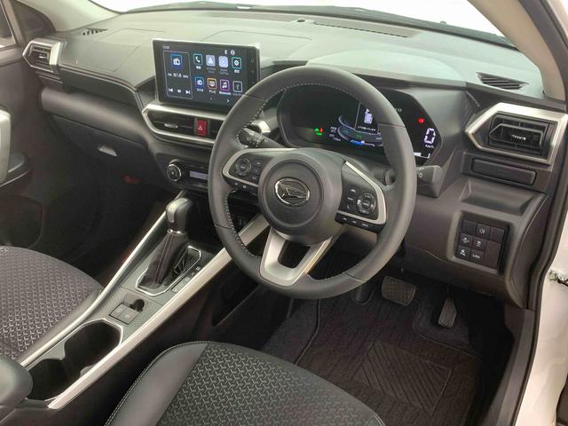 ロッキープレミアムG HEV 元当社社用車 9型ディスプレイまごころ保証(納車日から1年・走行距離無制限)付き 9インチスマホ連携ディスプレイオーディオ ハイブリッド車 オートエアコン シートヒーター クルーズコントロール 電動パーキング バックカメラ(静岡県)の中古車