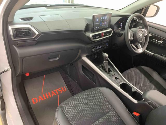 ロッキープレミアムG HEV 元当社社用車 9型ディスプレイまごころ保証(納車日から1年・走行距離無制限)付き 9インチスマホ連携ディスプレイオーディオ ハイブリッド車 オートエアコン シートヒーター クルーズコントロール 電動パーキング バックカメラ(静岡県)の中古車