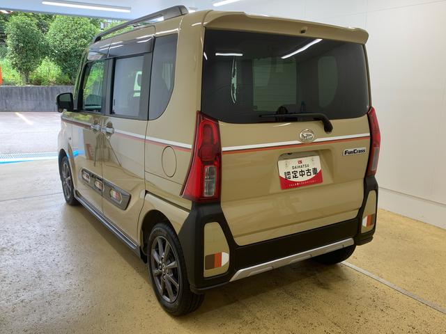 タントファンクロス　ディスプレイオーディオ　パノラマモニターまごころ保証（納車日から１年・走行距離無制限）付き　タイヤ４本新品　９インチスマホ連携ディスプレイオーディオ　パノラマモニター　オートエアコン　シートヒーター　両側電動スライドドア　キーフリー（静岡県）の中古車