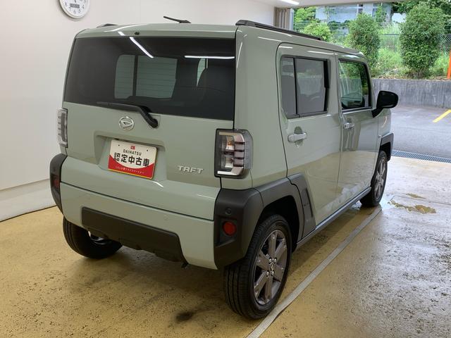 タフトＧターボ　スカイフィールトップ　ＬＥＤライト　キーフリーまごころ保証（納車日から１年・走行距離無制限）付き　ターボ　電動パーキングブレーキ　オートエアコン　１５インチアルミ　キーフリー　シートヒーター　ＬＥＤヘッドライト　ＬＥＤフォグランプ（静岡県）の中古車