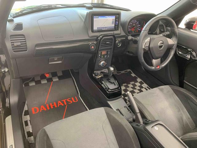 コペンGR スポーツ BBSアルミ 純正ナビ バックカメラ ETCまごころ保証(納車日から1年・走行距離無制限)付き 純正7インチナビ バックカメラ ドラレコ ETC オートエアコン BBS社製アルミホイール 専用サスペンション キーフリー(静岡県)の中古車