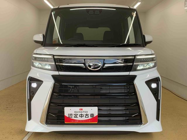 タントカスタムＲＳ　１５インチアルミ　電動パーキングブレーキまごころ保証（納車日から１年・走行距離無制限）付き　ターボ　オートエアコン　シートヒーター　電動パーキングブレーキ　ＬＥＤヘッドライト　ＬＥＤフォグランプ　衝突被害軽減ブレーキ　キーフリー（静岡県）の中古車