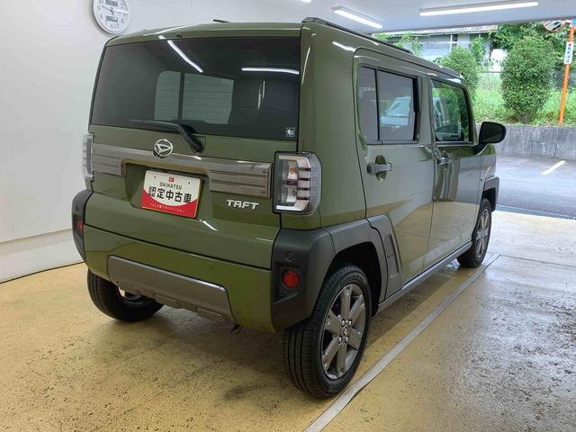 タフトG ダーククロムベンチャー 元社用車 ディスプレイオーディオまごころ保証(納車日から1年・走行距離無制限)付き 9インチスマホ連携ディスプレイオーディオ・バックカメラ スカイフィールトップ 電動パーキングブレーキ オートエアコン シートヒーター アルミホイール(静岡県)の中古車