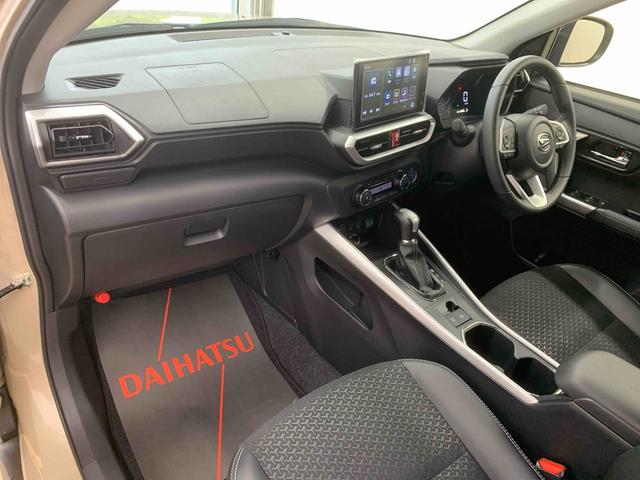 ロッキープレミアムＧ　ＨＥＶ　元社用車　９型ディスプレイバックカメラまごころ保証（納車日から１年・走行距離無制限）付き　９インチスマホ連携ディスプレイオーディオ　バックカメラ　シリーズ式ハイブリッド　オートエアコン　シートヒーター　電動パーキングブレーキ（静岡県）の中古車