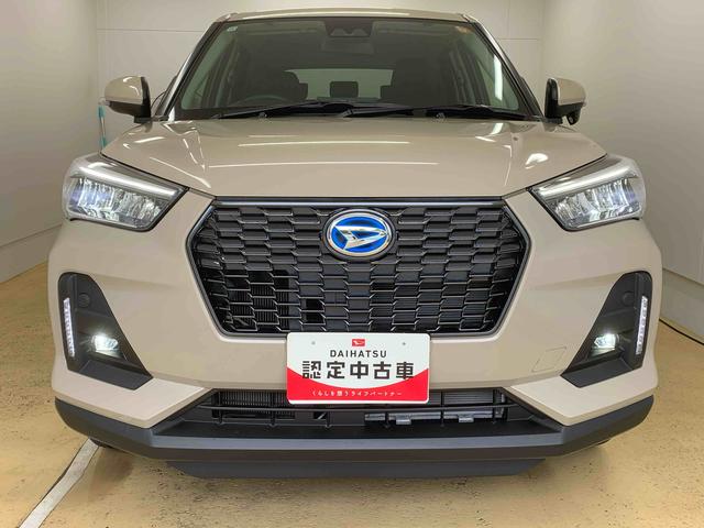 ロッキープレミアムＧ　ＨＥＶ　元社用車　９型ディスプレイバックカメラまごころ保証（納車日から１年・走行距離無制限）付き　９インチスマホ連携ディスプレイオーディオ　バックカメラ　シリーズ式ハイブリッド　オートエアコン　シートヒーター　電動パーキングブレーキ（静岡県）の中古車